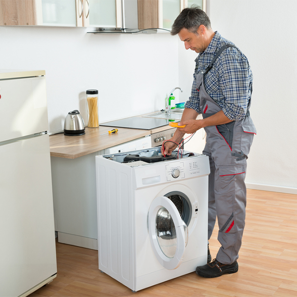 can you walk me through the steps of troubleshooting my washer issue in New Haven